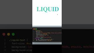 Turn text into liquid gold with CSS gradients! 🌊Grab Full Code in Bio 🔥 N.033#CSSArt #Typography