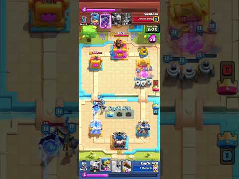 3 Muskies, 1 Goal: Erase That Tower 🏰🥉 #clashroyale #supercell #gaming