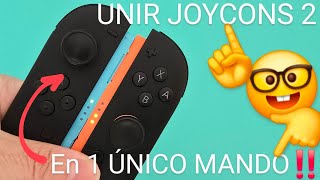🕹️ Join the 2 JOYCONS into a SINGLE CONTROLLER on NINTENDO SWITCH 2. THIS IS HOW IT'S DONE! 🎮✅