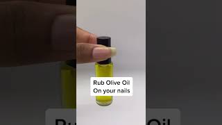 Boost Nail Growth Naturally with Olive Oil! #nailgrowth #naturalnails
