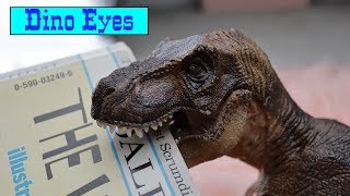Dino Eyes |Learn how to take care of books you borrow |Educational Dinosaur Video for kids|S1 Ep23