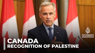 Canada plans to recognise Palestine, sets strict conditions