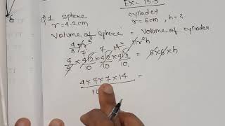 Class-10th Surface Area And Volume (Part-5)