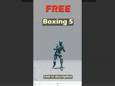 Boxing 5. Free Mixamo animation for Daz Studio's Genesis 9. #dazstudio #mixamo