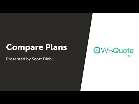 WBQuote Lite   Compare Plans   WIth Intro