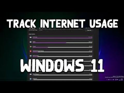 How to Check Internet Data Usage Apps in Windows 11
