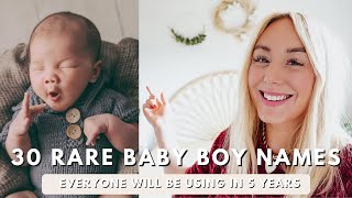 30 Rare But Rising Baby Boy Names outside the Top 100!  SJ STRUM