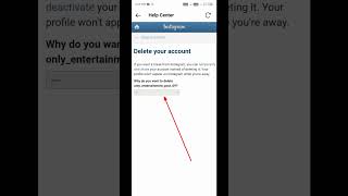 How to Insta Account parmanent Delete Insta account kaise delete Kar #instagramaccountdeleteproblem