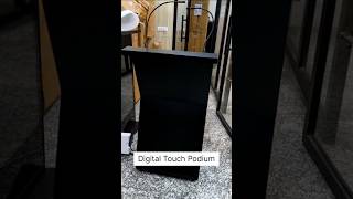 Digital Touch Podium | #romiotechnologies #podium #ledpodium #leddisplay #shorts #trendingvideo