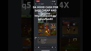 #dahood #dahoodcash #FDHCM #legit #fast #cheap https://discord.gg/q5Jvw9un4X