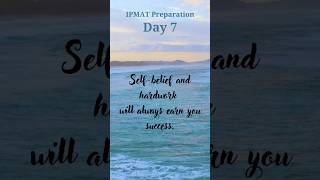 Day 7 IPMAT Preparation Journey| IPMAT Preparation #ipmat2024 #ipmatpreparation #ipmat