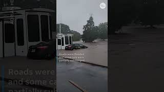 Deadly flooding along Texas' Guadalupe River #Shorts