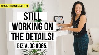 STILL WORKING ON THE DETAILS! BIZ VLOG 0065.