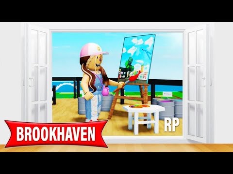 Roblox Brookhaven 🏡RP ARTIST APARTMENT & CANVAS UPDATE LEAKED   O1G
