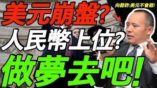 【全程高能】向松祚：美元不存在崩盘！人民币取代美元是笑话！稳定币将改写历史！