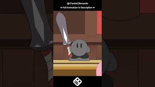 Kirby learns about upgrading weapons!