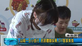 豐盟新聞 1110808(東勢區)山城一日小旅行 民眾體驗採果.DIY客家美食