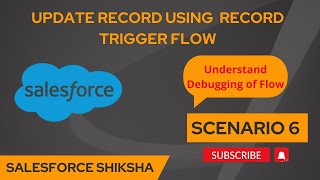 Update Record using Record Trigger Flow - Scenario 6 || Salesforce Flows || Debug Flow || Salesforce
