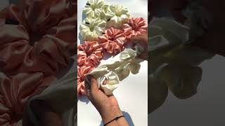 Hair accessories small business selling on amazon E-commerce business #trending #scrunchies #fashion