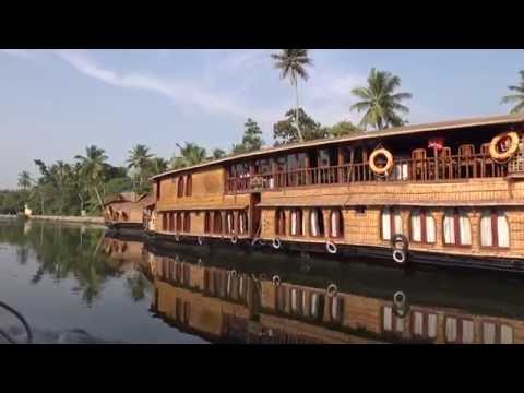 Beautiful Palaces in the World - Kerala Backwaters, India - HD