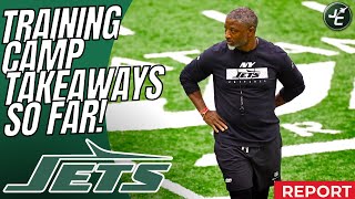 New York Jets Training Camp Takeaways SO FAR! | GREAT Start To Camp