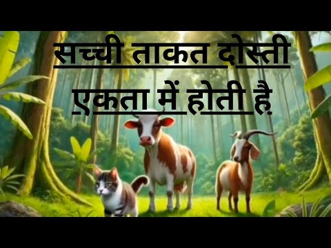 तीन दोस्तों की कहानी || मीरा, गौरी, चंपा || #cartoon #kahani #youtubevideo #story #viralvideo