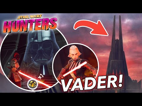 Vaders castle in Star Wars Hunters - NEW Mustafar Map Gameplay Season 2!