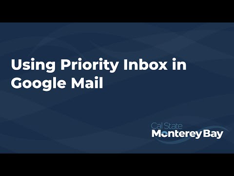 Tech Tip: Using Google Mail's Priority Inbox