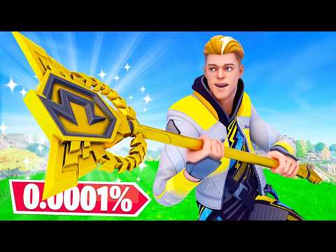 I have Fortnite’s Rarest Pickaxe!