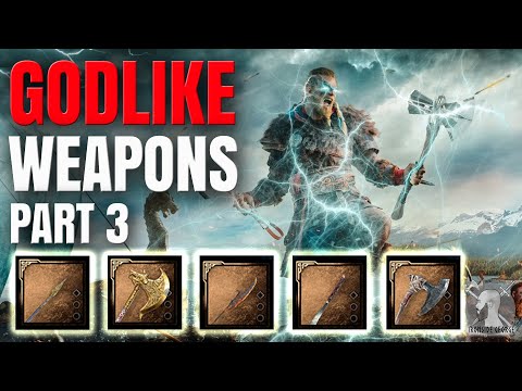 Assassin's Creed Valhalla - The STRONGEST WEAPONS and How To Get Them! (P3)