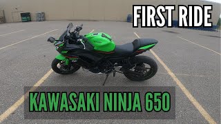 First Ride Home | Beginner POV | Kawasaki Ninja 650