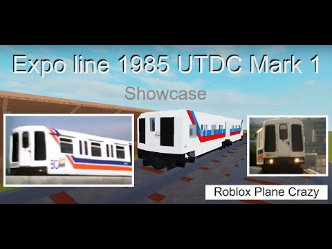 Expo line 1985 UTDC Mark 1 showcase [Roblox Plane Crazy]