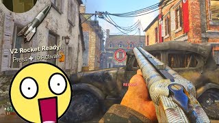 the HARDEST V2 ROCKET ATTEMPTED...😤(SNIPER SHOTGUN) - COD WW2