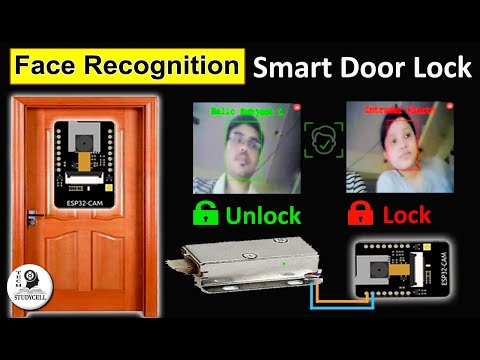 ESP32 CAM Face Recognition Door Lock System
