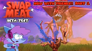 This Roguelite Shooter is Actually CRAZY + Boss Battles!! | SWAPMEAT Beta Test! Part 1
