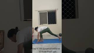 #Day_4//108 Suryanamaskaras with 50 Pushups //Get_Fit_With_RS