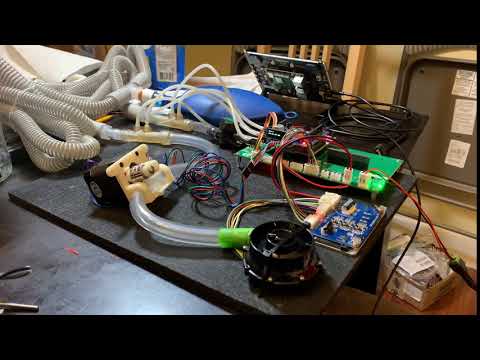 2020-05-15 RespiraWorks: PCBreathe Bringup Running Pinch Valve