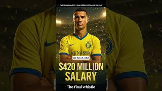 Cristiano Ronaldo’s $420 million salary proves he is still the king of football.