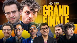 Grand Finale of Freestyle Chess| Levon vs Hans | Carlsen vs Hikaru | Fabi vs Arjun | Pragg vs Wesley