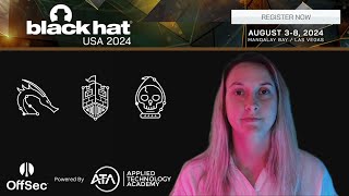 Come Join Bailey for OffSec training at @BlackHat 2024!