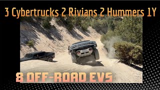 Huge Off-Road Adventure: 8 EVs in Big Bear, CA