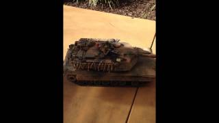 1:9 scale 21st Century Abrams before it's overhaul.
