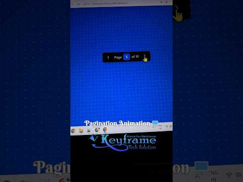 Create Pagination with Sliding Animation | HTML CSS & JavaScript