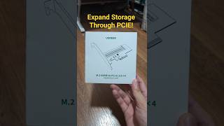 Expand PC Storage through PCIE - Ugreen M.2 NVME to PCIE 3.0x4 Expansion Card!