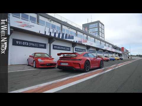 2025 Porsche 911 GT3 992.2 and Past Generations [4K]