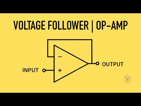 Understanding Voltage Follower (Unity-Gain Amplifier) with 741 Op-Amp | Electronics Basics.⚡🔌