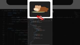 CSS Dog Loading Animation | HTML CSS JavaScript | #shorts #viralshorts #coding