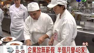 半個月多3倍 48家企業放無薪假