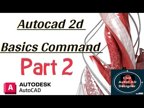 AutoCAD 2D Basics Command Part 2