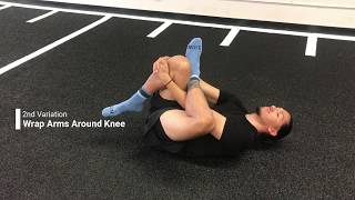 Reclining Pigeon Pose (Piriformis Syndrome Release)